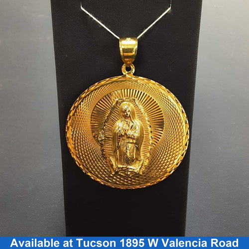 Religious Pendant - Yellow Gold 10k (.417) 12.4 grams