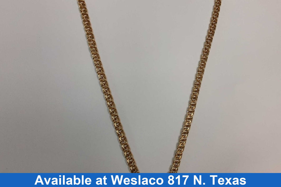Cuban Link Chain - Yellow Gold 10k (.417) 66.6 grams 28 inch
