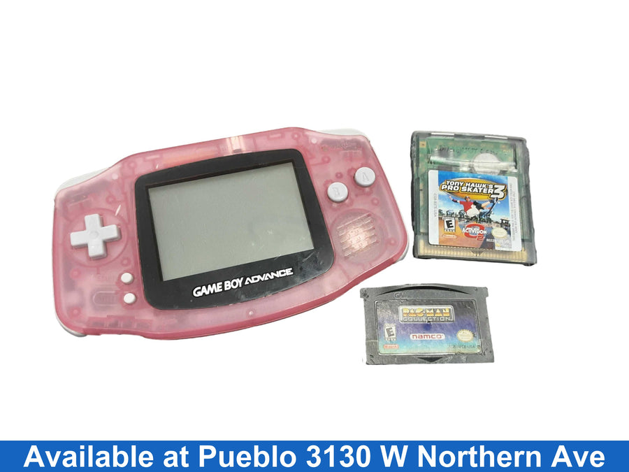Nintendo Agb-001 Pink Video Game Console