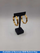 18kt Hoop Earrings
