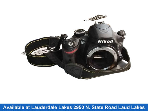 Nikon D3200 Black Digital Camera