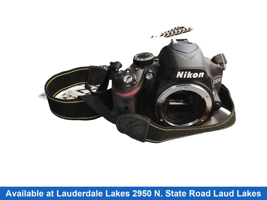 Nikon D3200 Black Digital Camera