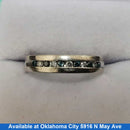 Women's Ring - Anniversary - White Gold 10k (.417) 3.8 grams Size 20