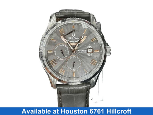 Bulova 96c143 Silver Regular Watch