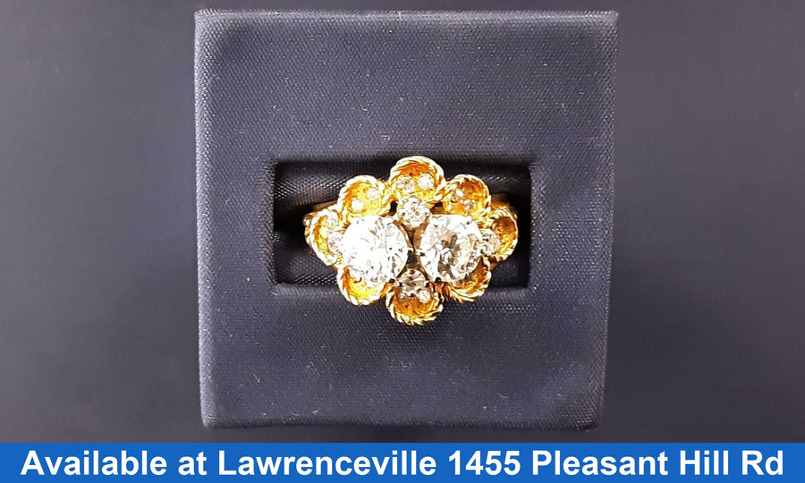 Women's Ring - Solitaire - Yellow Gold 22k (.917) 7.6 grams Size 9