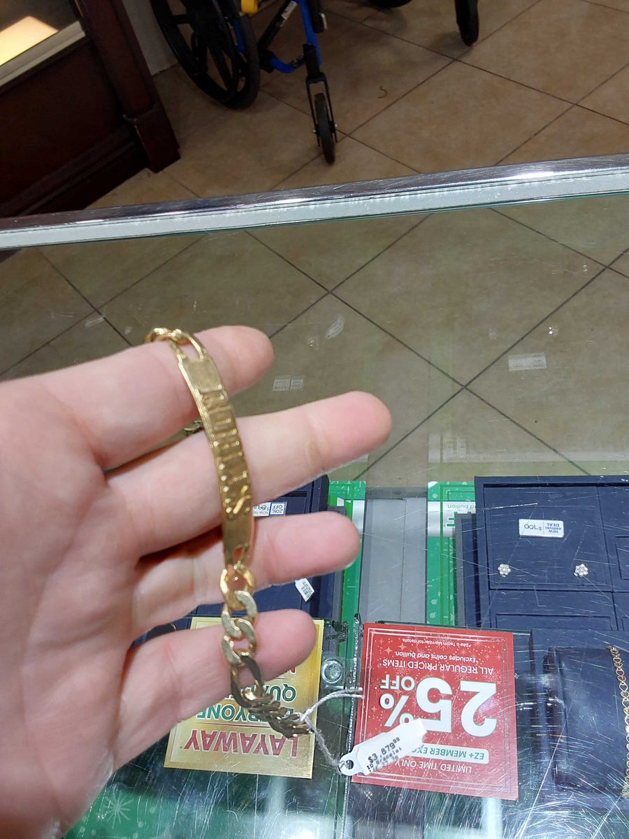 ID Bracelet - Yellow Gold 14k (.585) 27.3 grams 8 inch