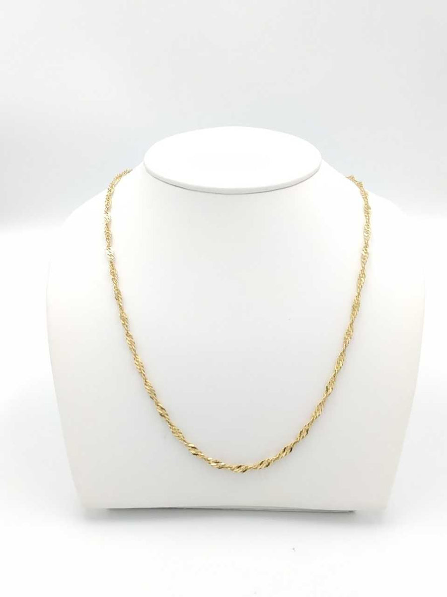 Rope Chain - Yellow Gold 14k (.585) 6.1 grams 18 inch