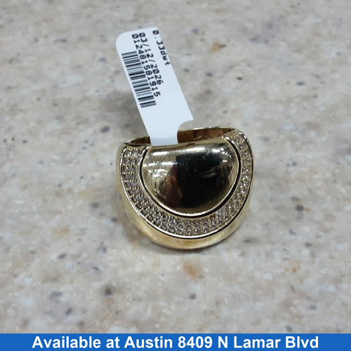 Women's Ring - Yellow Gold 10k (.417) 5 grams Size 9