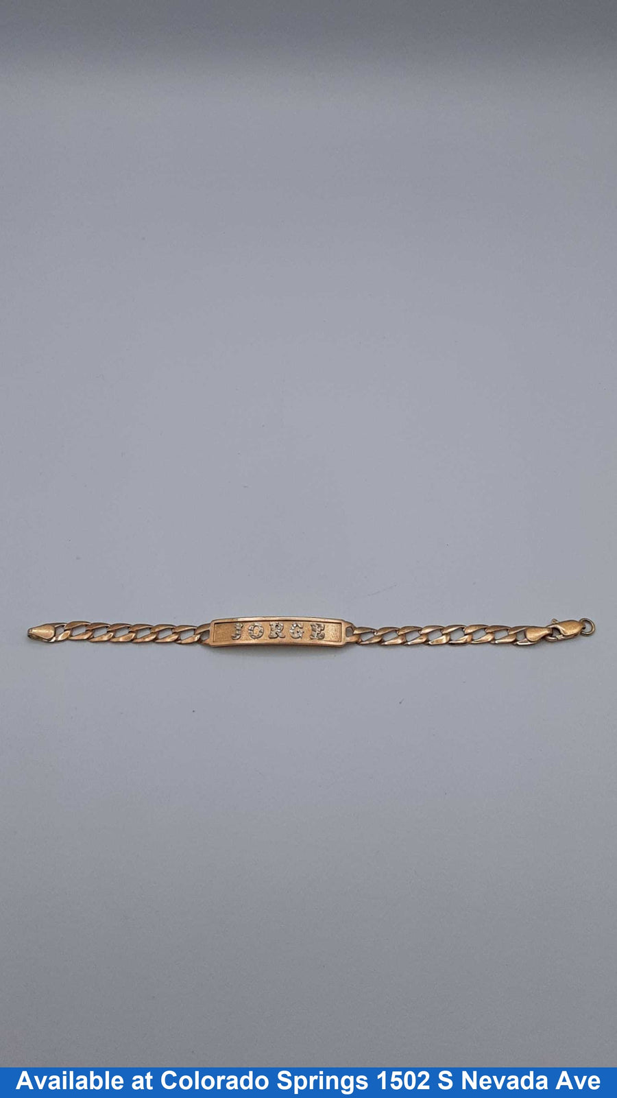 ID Bracelet - Yellow Gold 14k (.585) 6 grams 55 inch