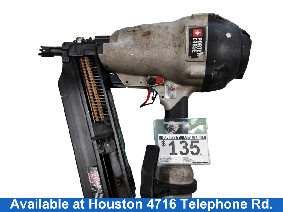Porter Cable Fr350b Silver Pneumatic Framing Nailer
