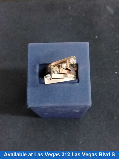 Women's Ring - Yellow Gold 14k (.585) 10 grams Size 20