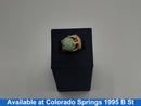 Women's Ring - Yellow Gold 14k (.585) 8.2 grams Size 6