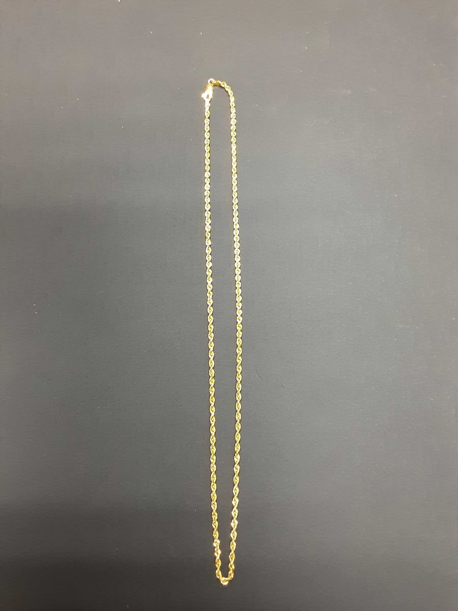 Rope Chain - Yellow Gold 14k (.585) 14.1 grams 22 inch