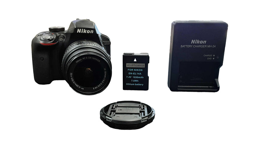 Nikon D3300 Black Digital SLR Camera