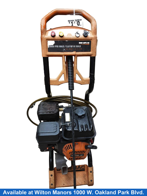 Generac Orange Gas Pressure Washer