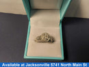 Ring - Engagement Set - White Gold 14k (.585) 5.2 grams Size 6.5