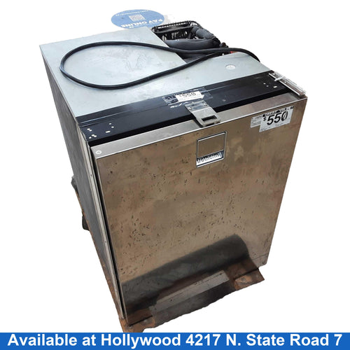 Isothem Gray Compact Refrigerator