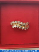 Women's Ring - Yellow Gold 14k (.585) 5.1 grams Size 8