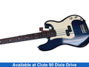 Squire P-bass Blue Electric Bass Guitar