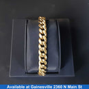 Cuban Link Bracelet - Yellow Gold 10k (.417) 19.9 grams 8 inch