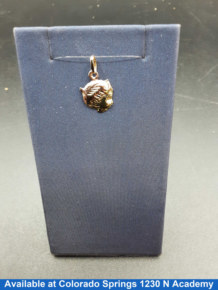 Symbol Pendant - Tricolor Gold 10k (.417) 0.4 grams