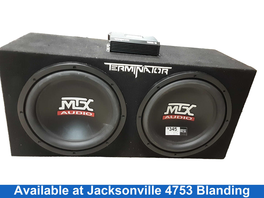 Mtx Audio Terminator Black Car Sub-Woofer