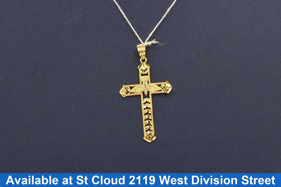 Religious Pendant - Yellow Gold 14k (.585) 1.77 grams