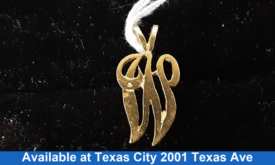 Symbol Pendant - Yellow Gold 14k (.585) 1.3 grams