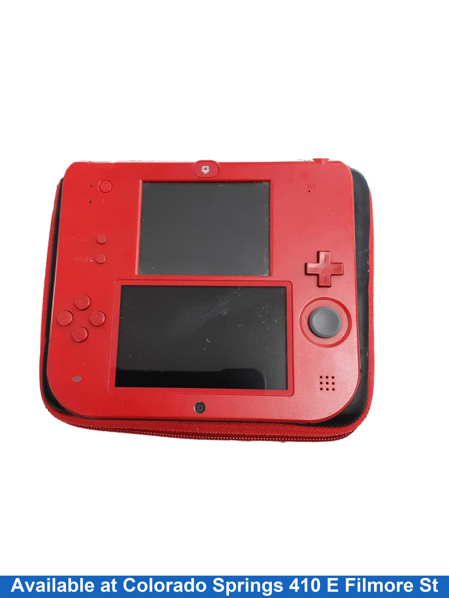 Nintendo 2ds Red Video Game Console