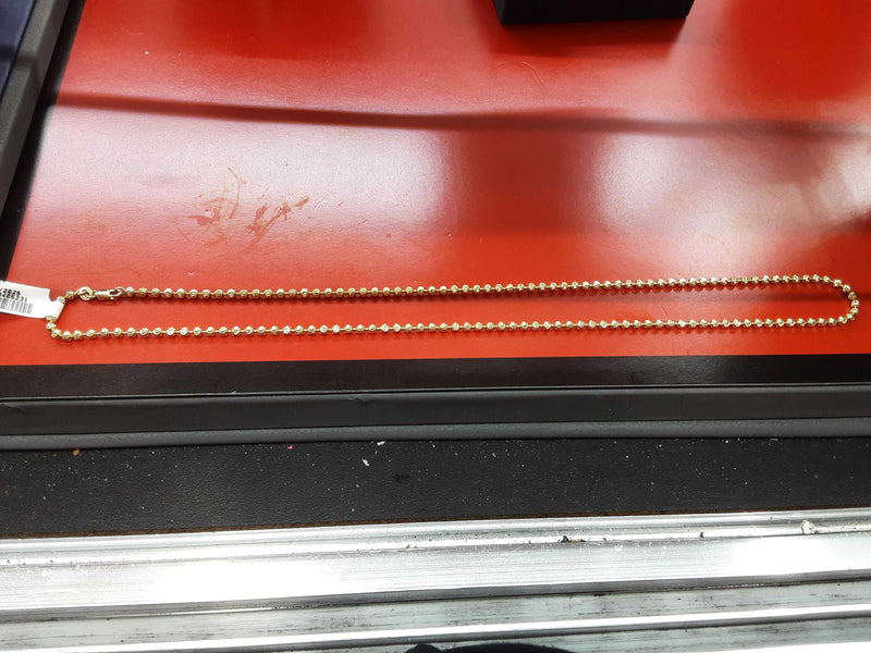 Yellow Gold 10k (.417) 11.4 grams 22 inch