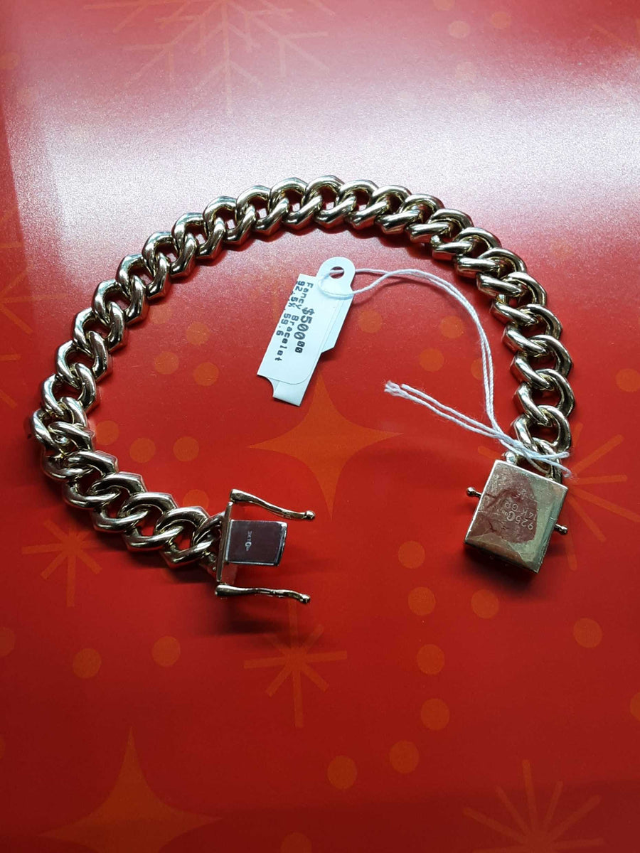 Bracelet - Silver 59.6 grams 9 inch