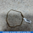 Rope Bracelet - Yellow Gold 10k (.417) 2.6 grams 6 inch