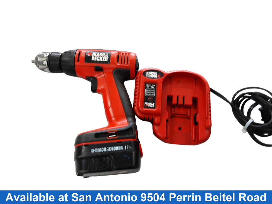 Black & Decker Cdc1200 Orange Cordless Standard Drill