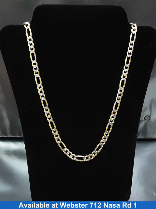 Figaro Chain - Yellow Gold 14k (.585) 17 grams 24 inch