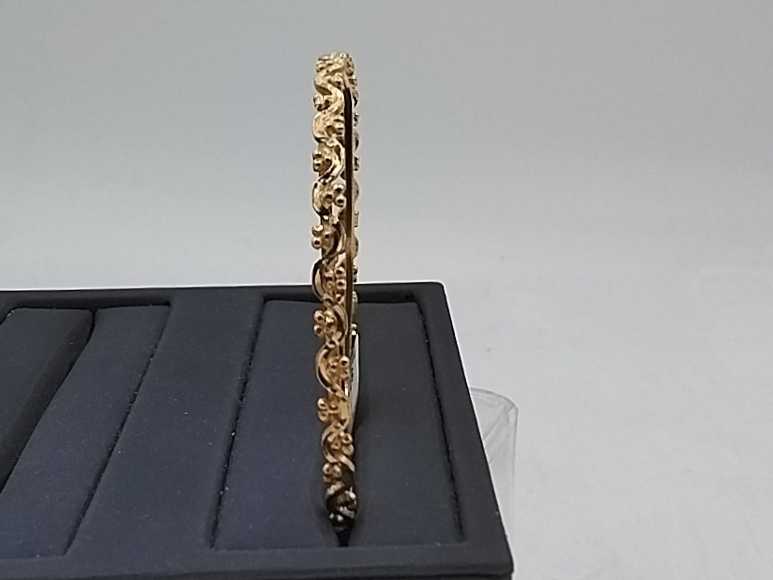 Bangle Bracelet - Yellow Gold 18k (.750) 13 grams 7 inch