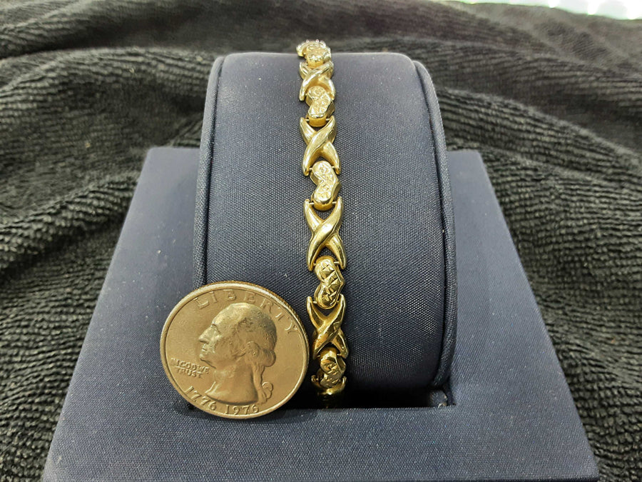 Bracelet - Yellow Gold 10k (.417) 5.1 grams 7 inch