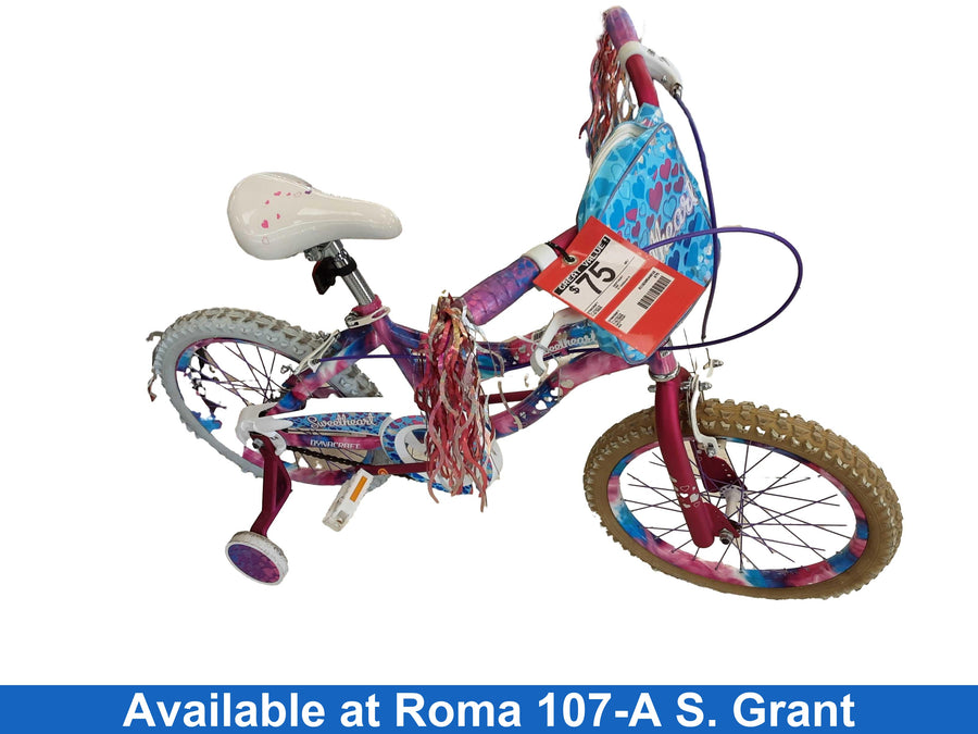 Dynacraft Sweatheart Pink Tricycle Bike