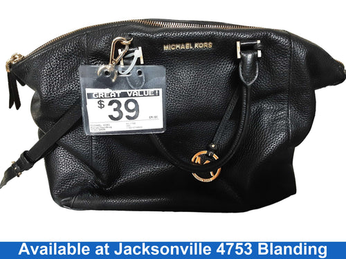 Michael Kors Av-1708 Black Purse / Handbag