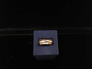 Ring - Wedding Band - Yellow Gold 14k (.585) 7.6 grams Size 5.5