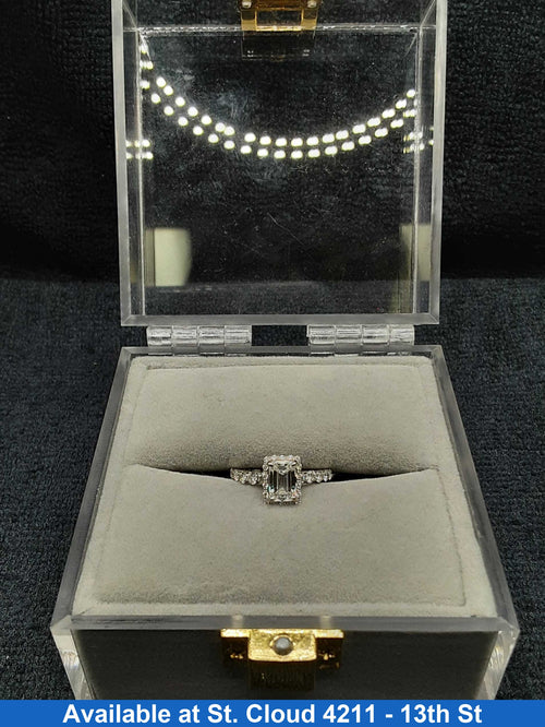 Emerald Cut Engagement Ring