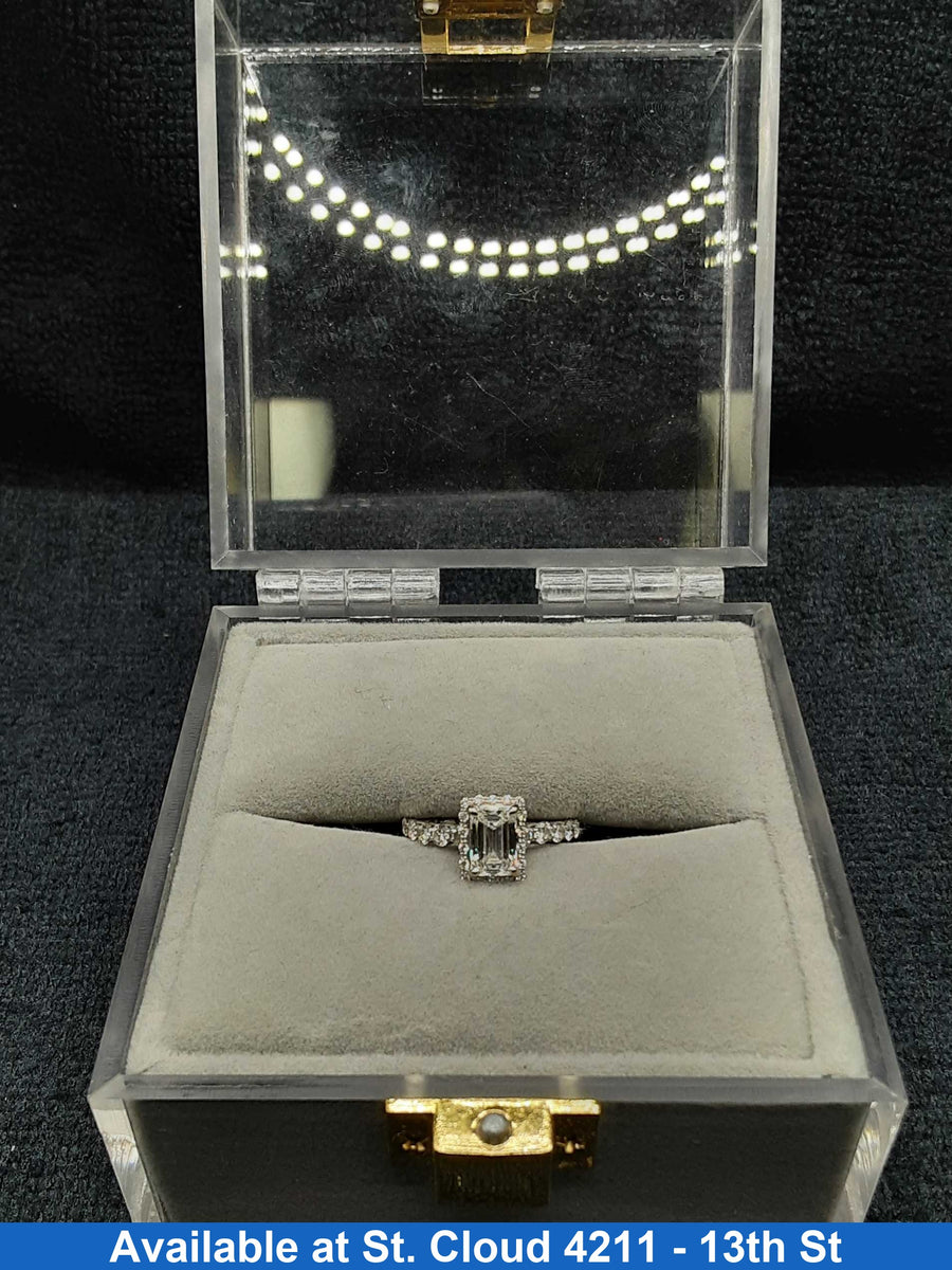 Emerald Cut Engagement Ring