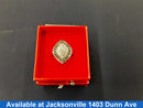 Women's Ring - White Gold 10k (.417) 3.8 grams Size 7.5