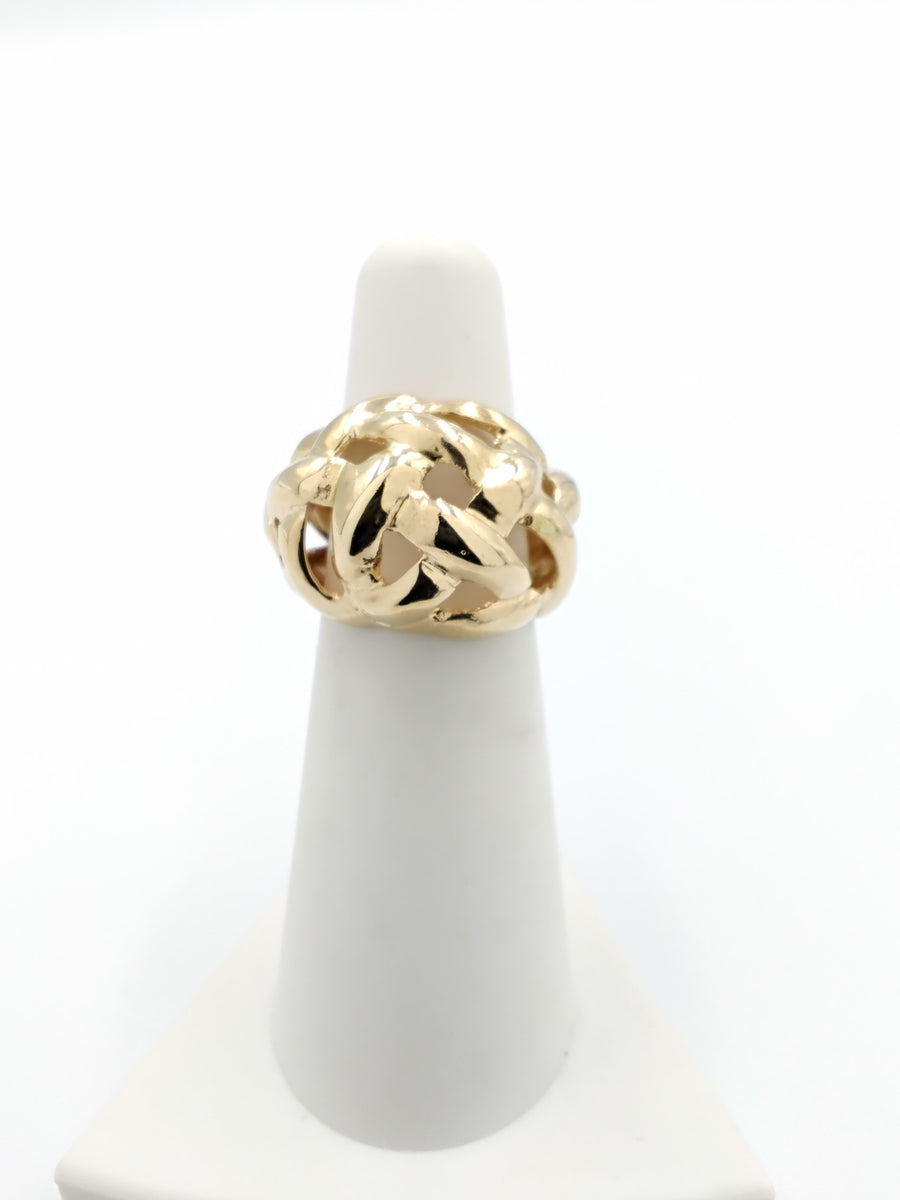 Women's Ring - Yellow Gold 10k (.417) 5.7 grams Size 5