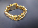 Cuban Link Bracelet - Yellow Gold 10k (.417) 308.2 grams 9 inch
