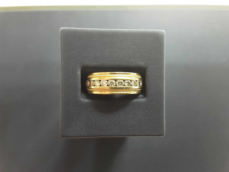 Yellow Gold 14k (.585) 7.7 grams Size 10.5