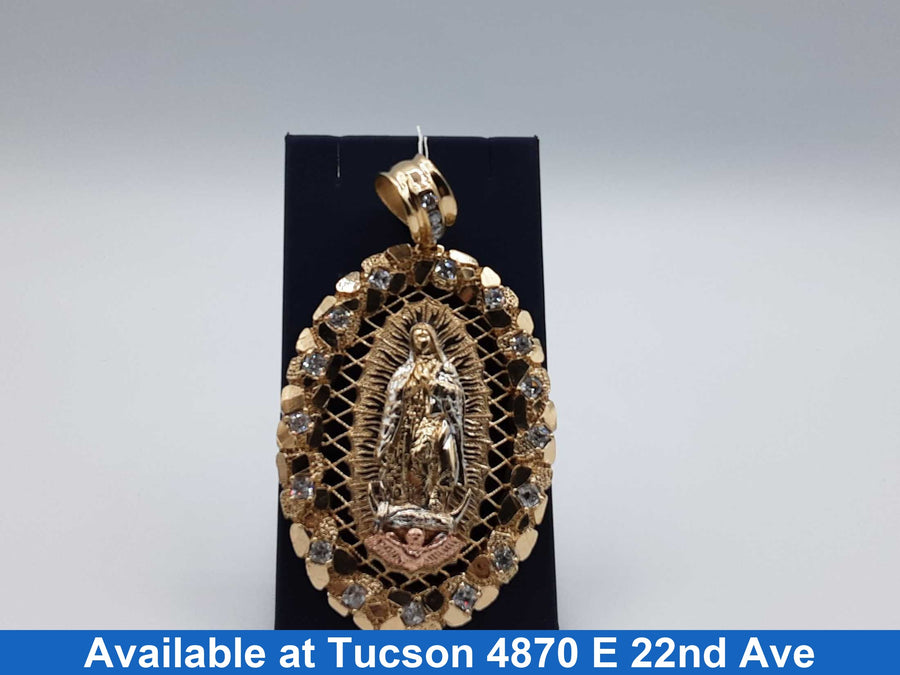 Religious Pendant - Yellow Gold 10k (.417) 25.3 grams