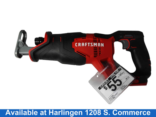 Craftsman Cmcs300 Red Cordless Reciprocating Saw
