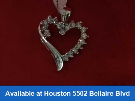 Pendant - White Gold 14k (.585) 2.8 grams