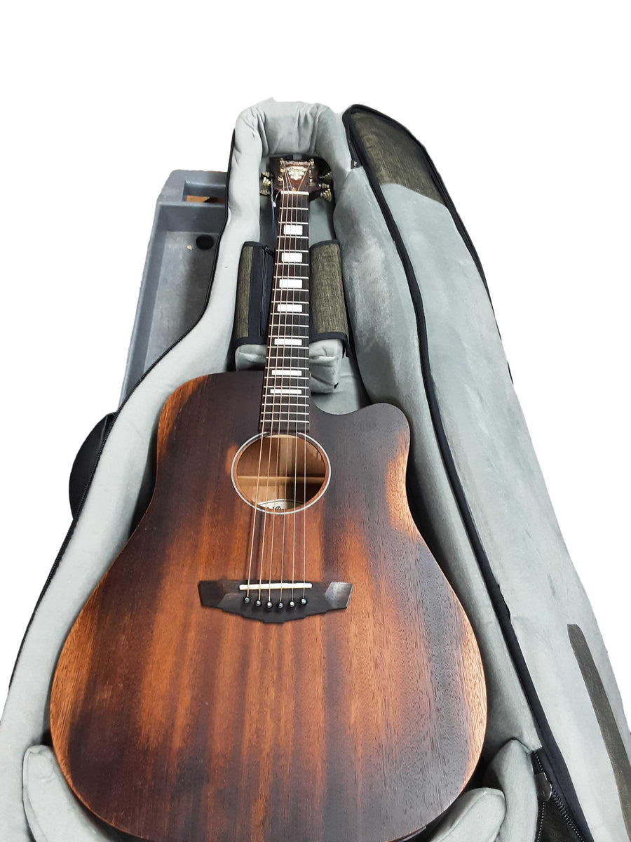 Dangelica Dapd500anatap Brown Acoustic / Electric Classic Guitar