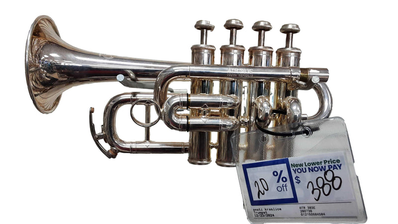Amati Kraslice Atr 383e Silver Trumpet